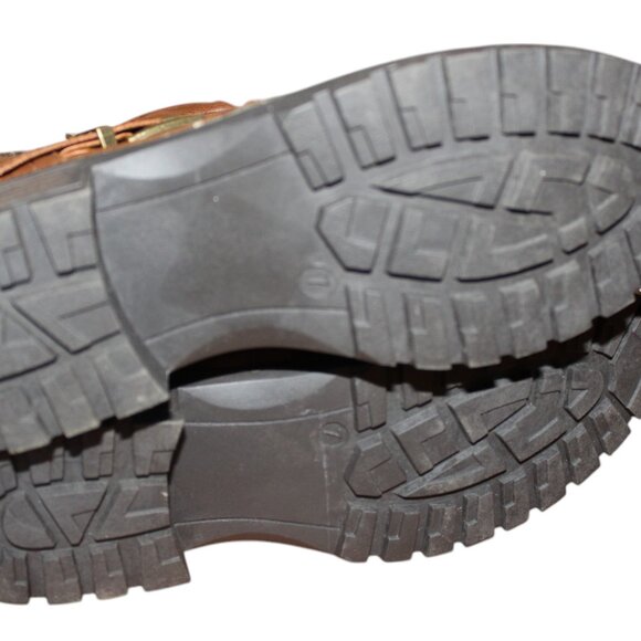 BOOT SALE!!! Hawkwell Combat Fashion Side Zipper Buckle Ankle Booties 7 NWT - Picture 14 of 14